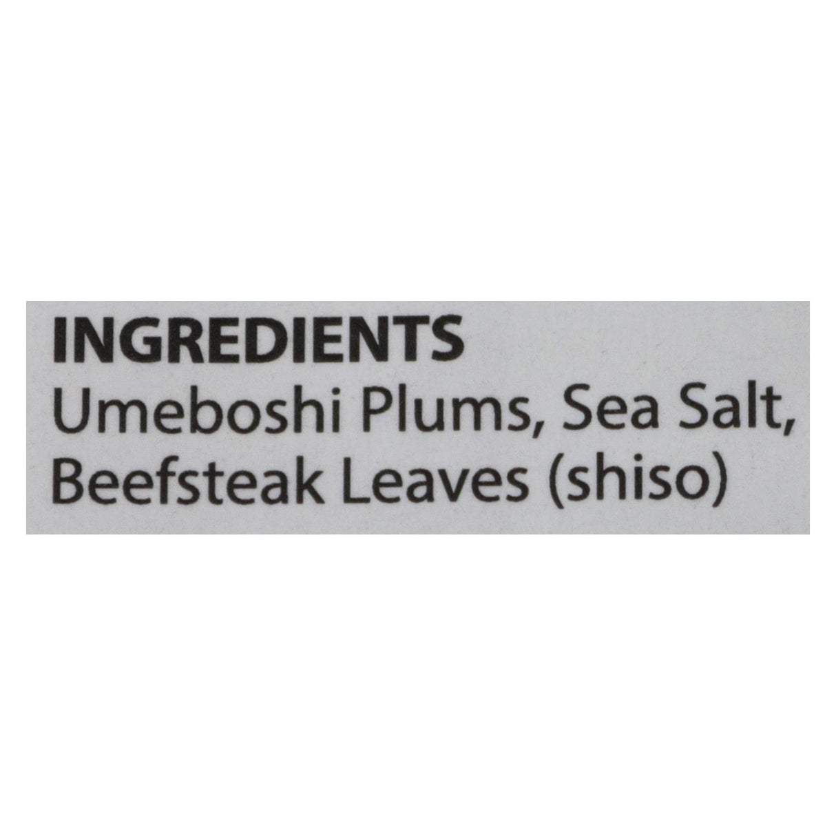 Eden Foods Umeboshi Pickled Japanese Ume Plums - 7.05 Oz - Cozy Farm 