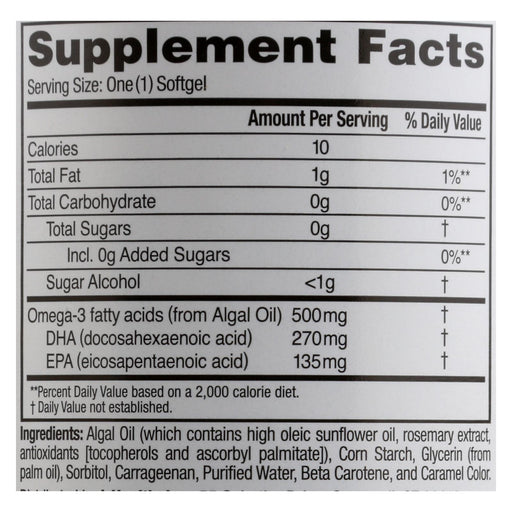 Amerifit Nutrition Ovega-3 (60 Softgels, 500 Mg) - Cozy Farm 