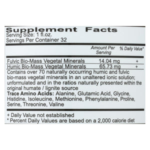 Vital Earth Minerals-  Fulvic-Humic Mineral Blend  (32 Fl Oz.) - Cozy Farm 
