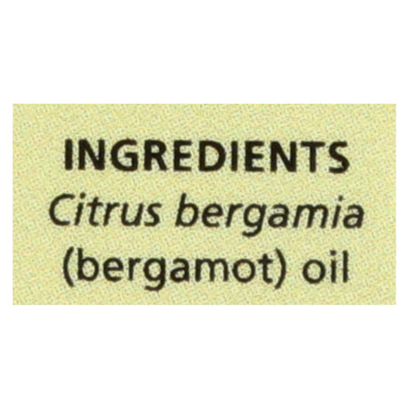 Aura Cacia Pure Bergamot Essential Oil, 0.5 Fl Oz - Cozy Farm 