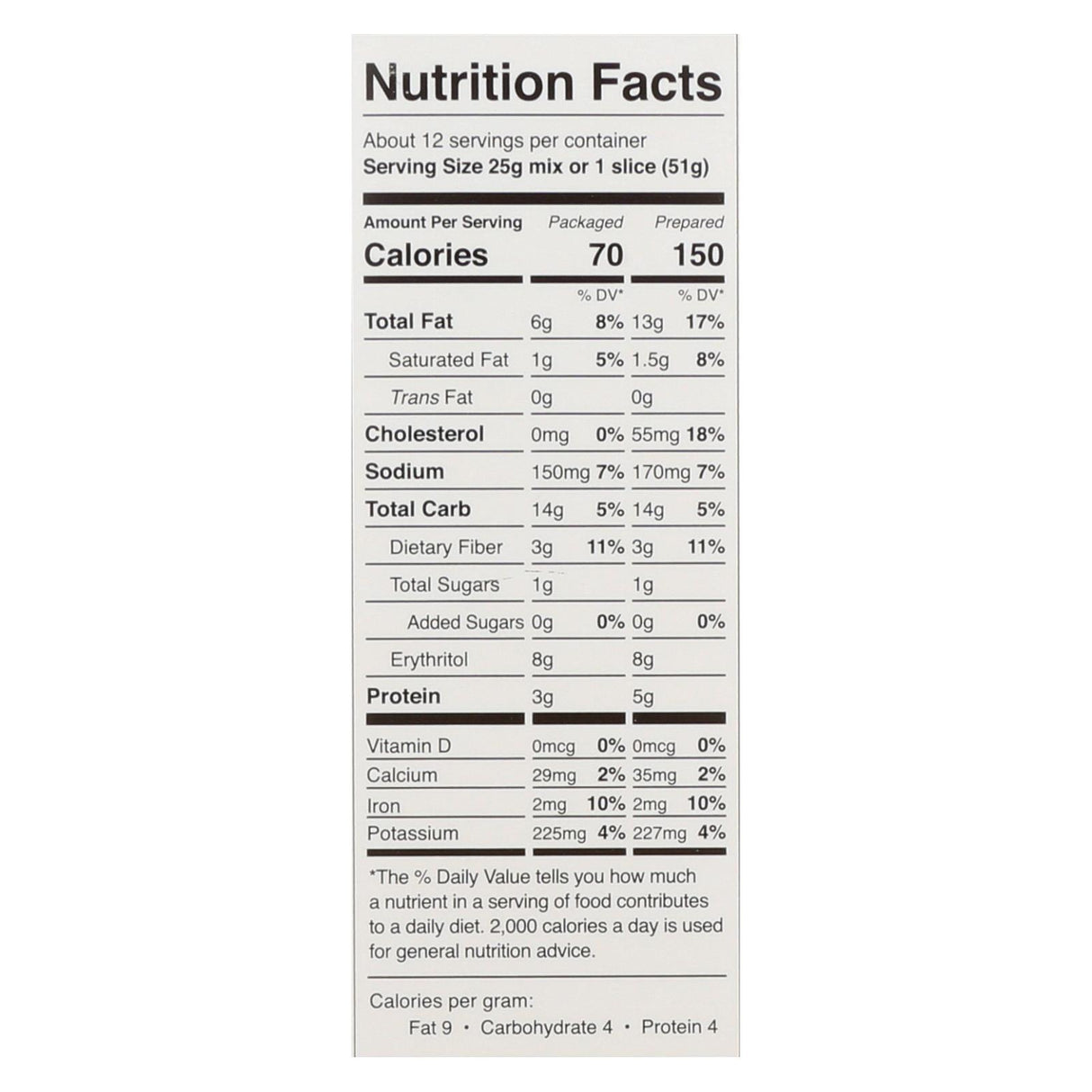 Swerve Sweets Low-Carb Chocolate Cake Mix (Pack of 6 - 10.6 Oz. Each) - Cozy Farm 