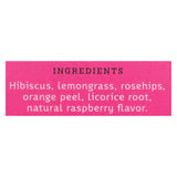 Stash Tea Hibiscus Herbal Tea - Wild Raspberry (6x20 Bags) - Cozy Farm 