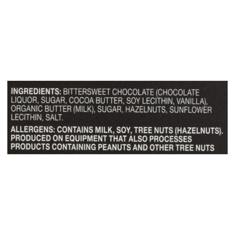 Endangered Species Dark Chocolate Bars (Pack of 12) - Natural, 72% Cocoa with Hazelnut Toffee - 3 Oz Each - Cozy Farm 