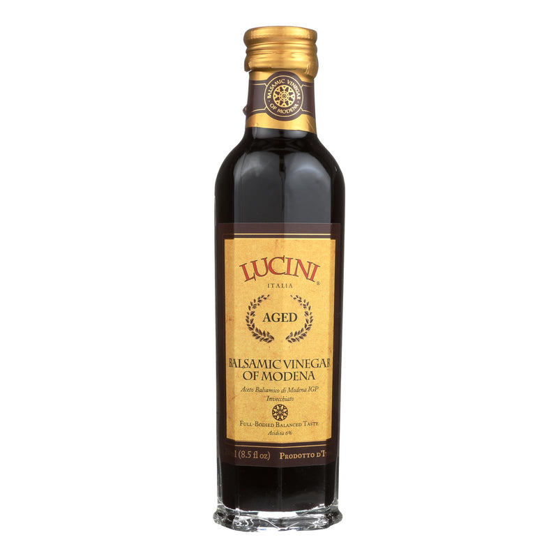 Lucini Italia Gran Riserva Balsamic Vinegar of Modena (Pack of 6 - 8.5 Fl Oz.) - Cozy Farm 
