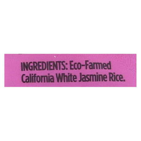 Lundberg Family Farms White Jasmine Rice, 2 Lb. (Pack of 6) - Cozy Farm 