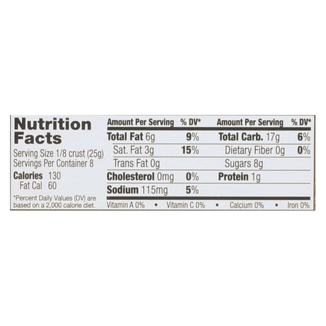 Midel 7.1 Oz. Gluten-Free Graham Style Pie Crusts (12 Pack) - Cozy Farm 
