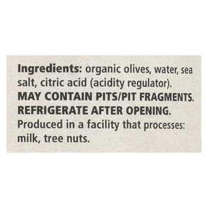 Divina Organic Pitted Green Olives (Pack of 6 - 6 Oz.) - Cozy Farm 