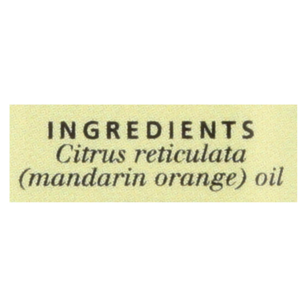 Aura Cacia Mandarin Orange Essential Oil, 100% Pure, 0.5 Fl Oz - Cozy Farm 