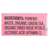 Ito'en Organic Matcha Green Tea with Organic Rose - 16.9 Fl Oz Bottles (Pack of 12) - Cozy Farm 