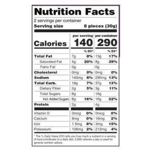 Woodstock Organic Dark Chocolate Sea Salt Rice Bites (8-Pack, 2.1 Oz. Each) - Cozy Farm 