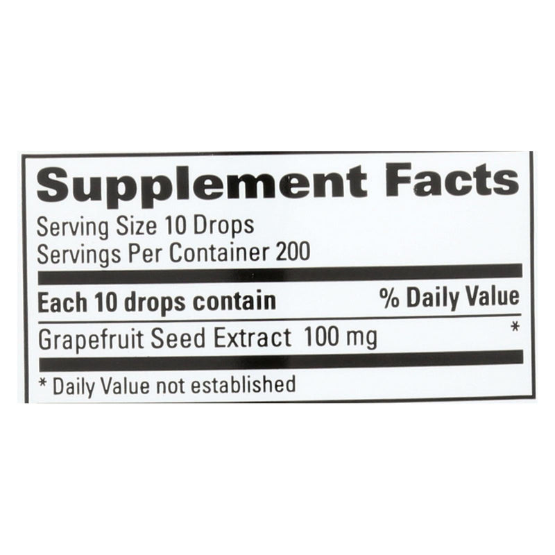 Nutribiotic Grapefruit Seed Extract Concentrate (2 Fl Oz) - Cozy Farm 