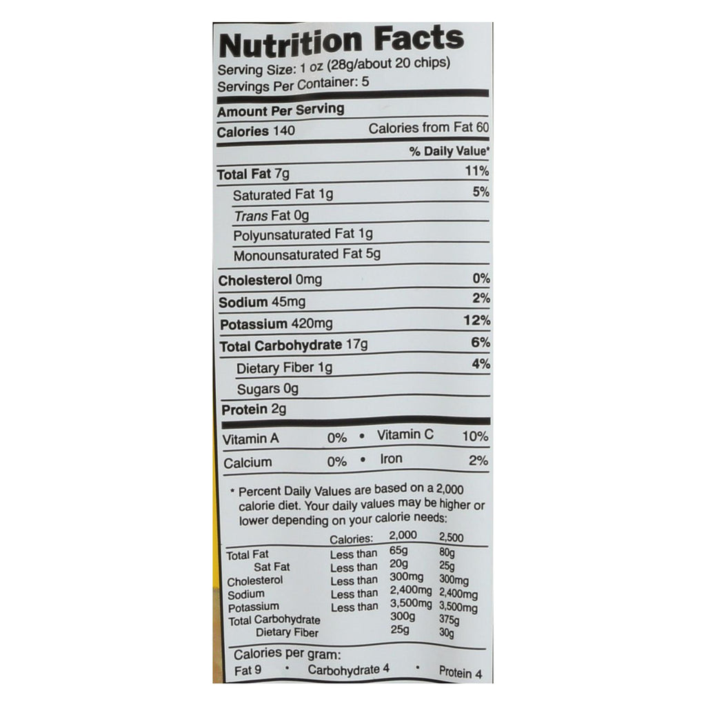 Good Health Kettle Chips - Sea Salt (Pack of 12) - 5 Oz. - Cozy Farm 