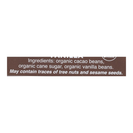 Organic Mexican Chocolate Discs (Pack of 12) - Taza 50% Dark Vanilla 2.7 Oz - Cozy Farm 