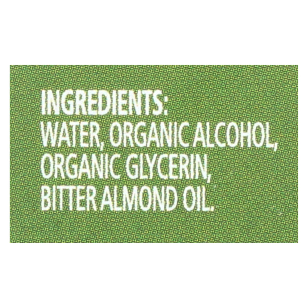 Organic Simply Almond Extract (Pack of 2 Oz.) - Cozy Farm 