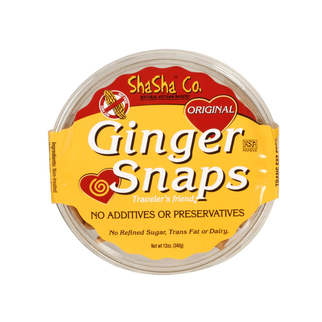 Shasha Bread Original Ginger Snap Cookies (Pack of 16 - 12 Oz.) - Cozy Farm 