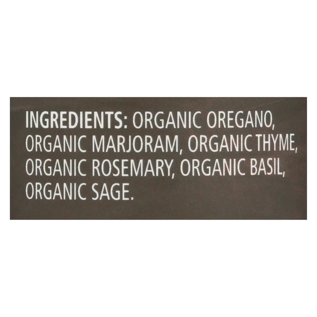 Organic Frontier Herb Italian Seasoning Blend (Pack of .64 Oz.) - Cozy Farm 