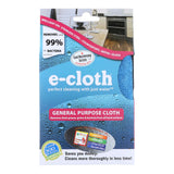 E-Cloth General Purpose Microfiber Cleaning Cloth, 12.5" x 12.5