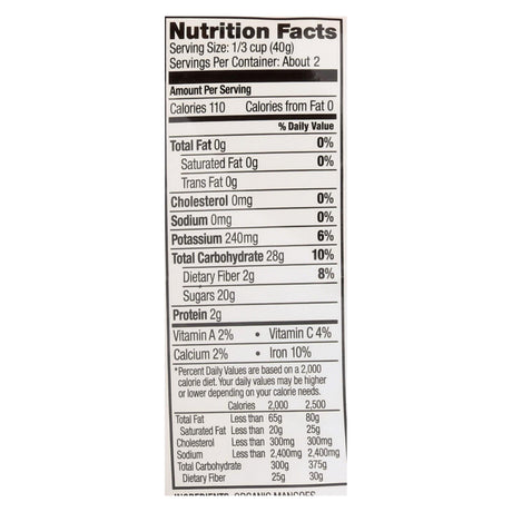 Made In Nature Mangoes Dried Fruit (Pack of 6 - 3 Oz.) - Cozy Farm 