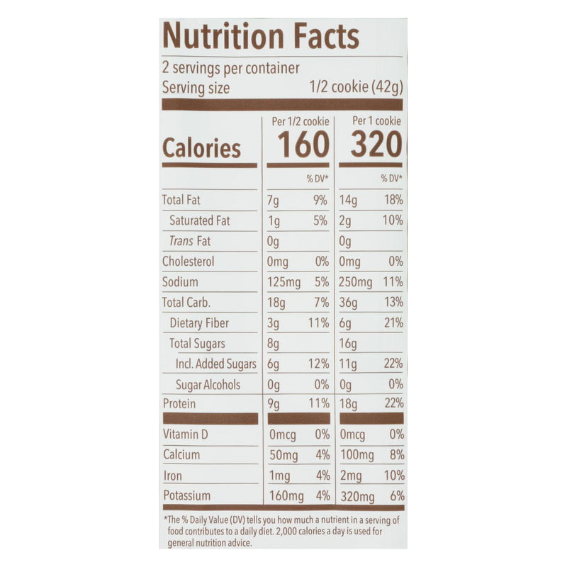 Munk Pack Protein Cookie (Pack of 6) - Oatmeal Raisin Spice, 2.96 Oz. - Cozy Farm 