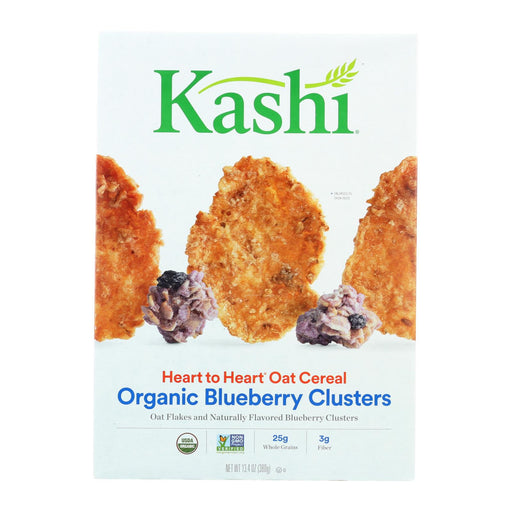 Kashi Heart To Heart Oat Flakes and Blueberry Clusters (Pack of 10 - 13.4 Oz.) - Cozy Farm 