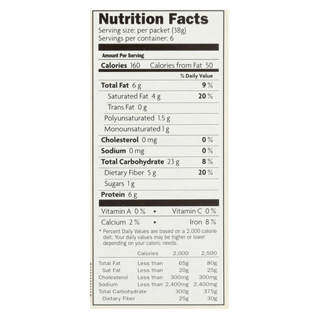 Nature's Path Organic Qi'a Superfood Hot Oatmeal: Creamy Coconut, 8 Oz. (Pack of 6) - Cozy Farm 