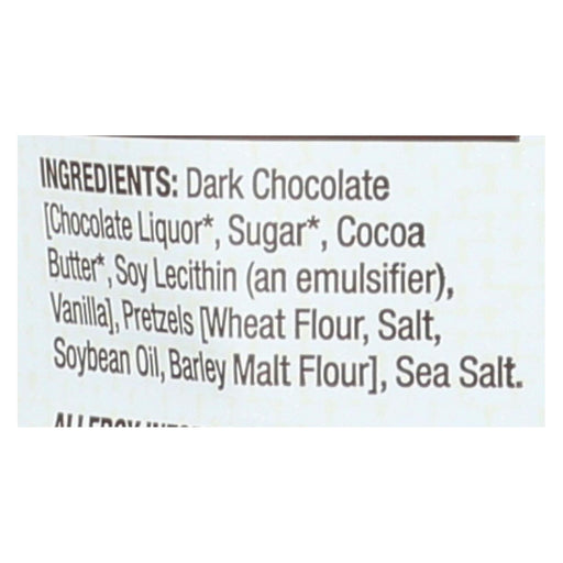 Dark Chocolate Pretzel Bark Thins Snacking (Pack of 9 - 10 Oz. Sea Salt) - Cozy Farm 