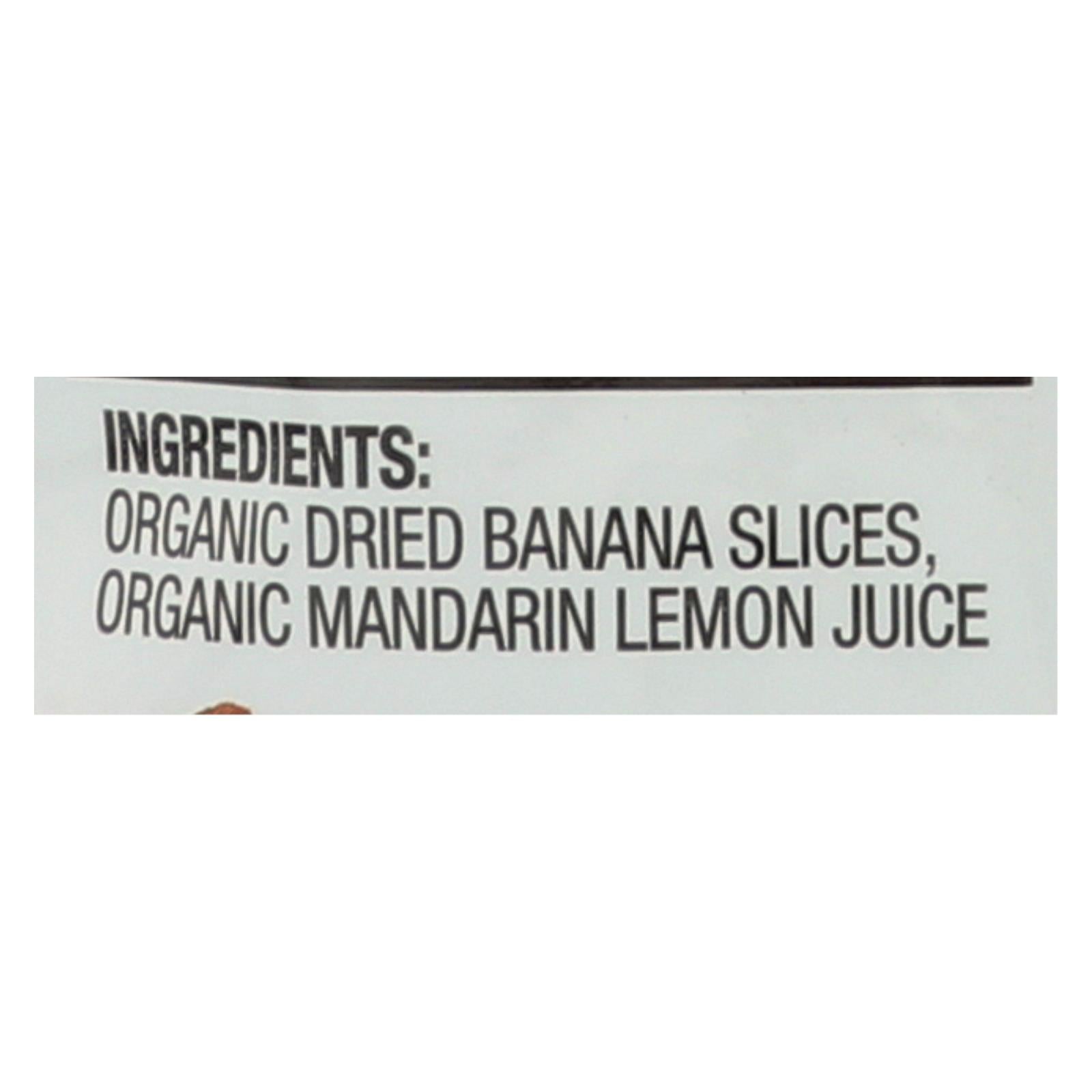 Natures All Foods Freeze & Dried Organic Banana, 2.5 Oz (Pack of 12) 