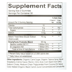 Smartypants Kids Probiotic Straws with Vitamin C (Pack of 60) - Cozy Farm 