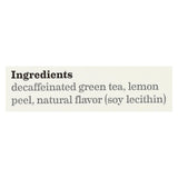 Bigelow Decaf Green Tea with Lemon - 20 Tea Bags/Box (Pack of 6) - Cozy Farm 