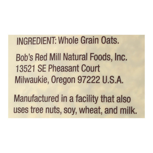 Bob's Red Mill Quick Cooking Rolled Oats (Pack of 4 - 32 Oz.) - Cozy Farm 