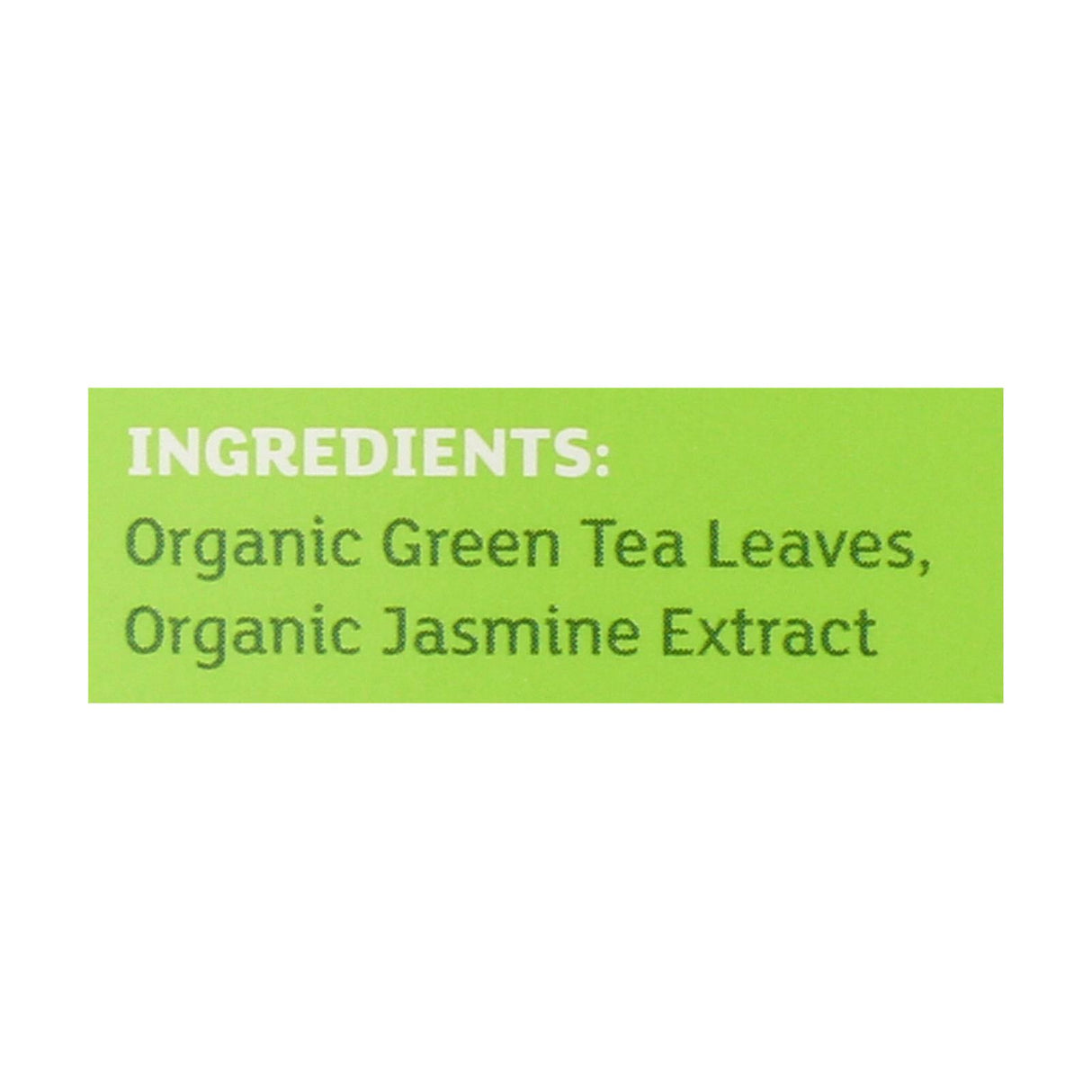 Equal Exchange Organic Jasmine Green Tea 20 Tea Bags, Pack of 6 - Cozy Farm 