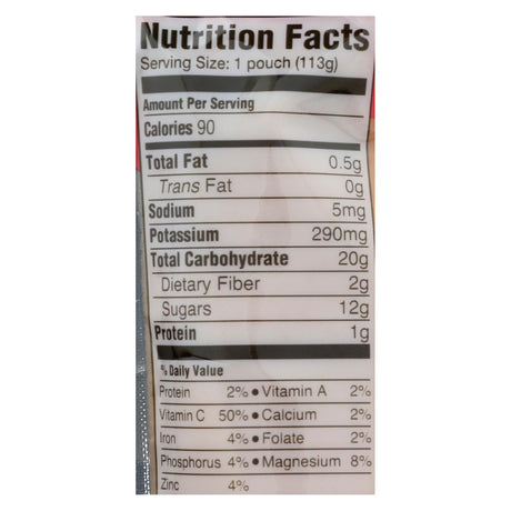 Happy Baby Clearly Crafted Bananas, Raspberries and Oats - 16 Packets (4 Oz. Each) - Cozy Farm 