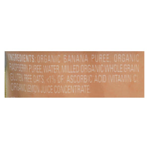 Happy Baby Clearly Crafted Bananas, Raspberries and Oats - 16 Packets (4 Oz. Each) - Cozy Farm 