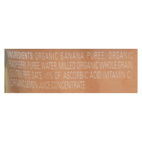 Happy Baby Clearly Crafted Bananas, Raspberries and Oats - 16 Packets (4 Oz. Each) - Cozy Farm 