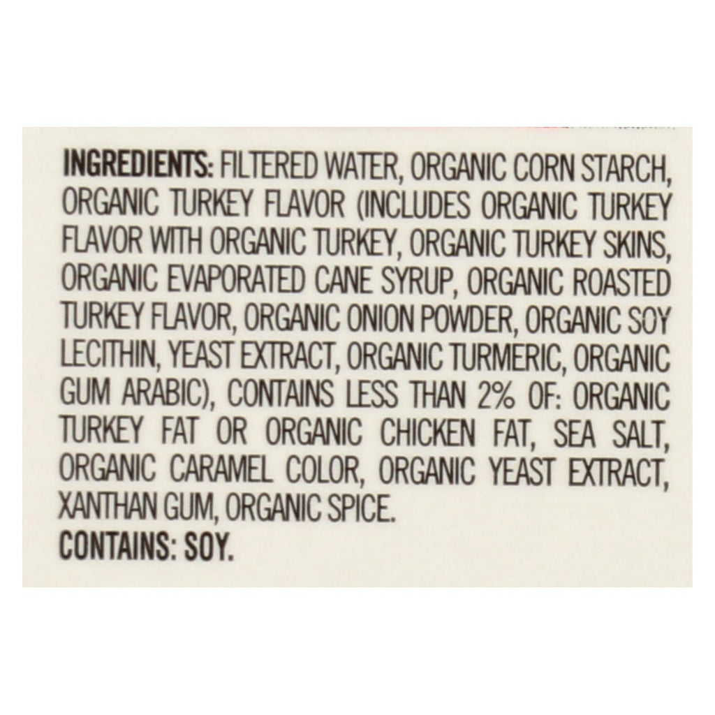 Imagine Foods Organic Roasted Turkey Gravy Pack of 12, 13.5 Oz - Cozy Farm 