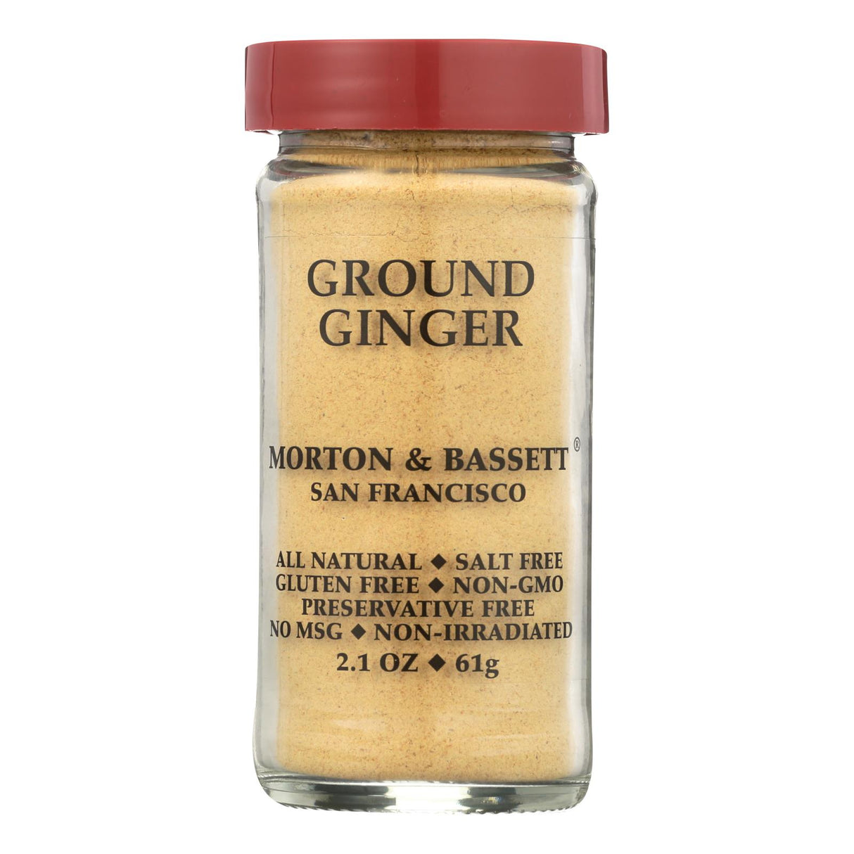 Morton and Bassett Ground Ginger (Pack of 3) - 2.1 Oz - Cozy Farm 