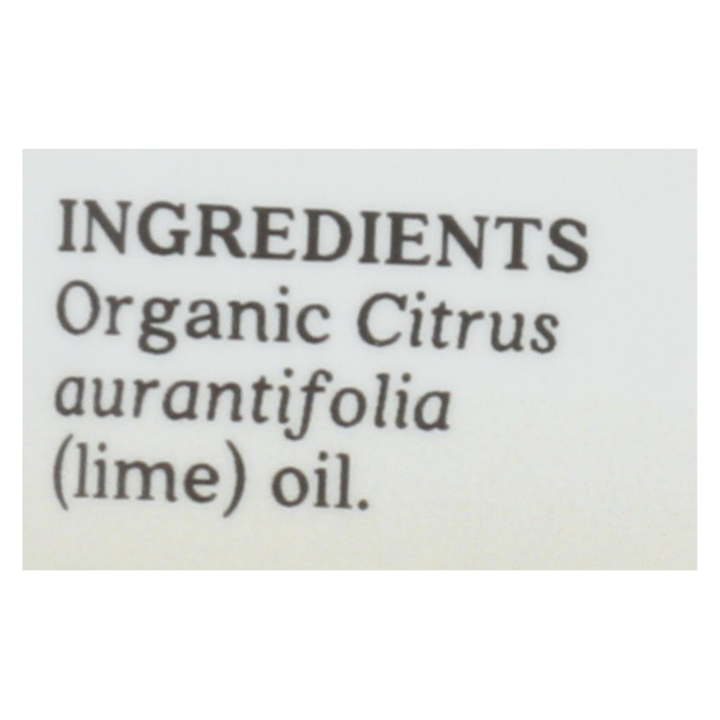 Organic Essential Oil - Lime  .25 Fl Oz by Aura Cacia - Cozy Farm 