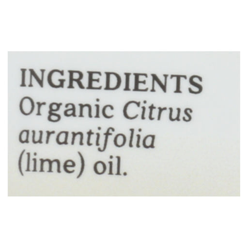 Aura Cacia Organic Lime Essential Oil, .25 Fl Oz - Cozy Farm 
