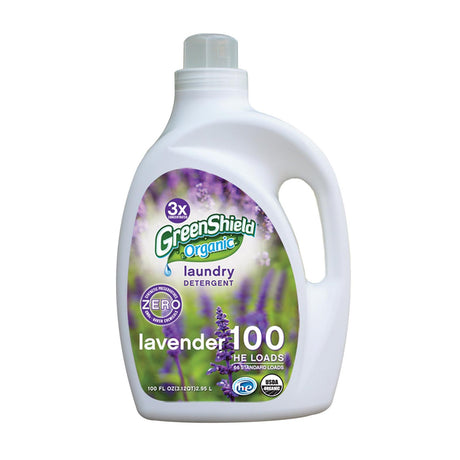 Green Shield Organic Lavender Laundry Detergent (2 - 100 Fl Oz) - Cozy Farm 