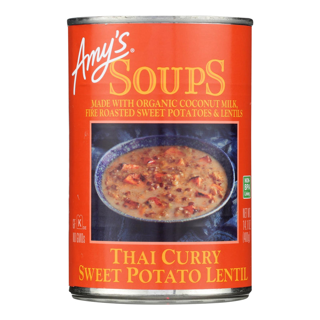 Amy's Soup Thai Curry Sweetpot (Pack of 12-14.1 Oz.) - Cozy Farm 