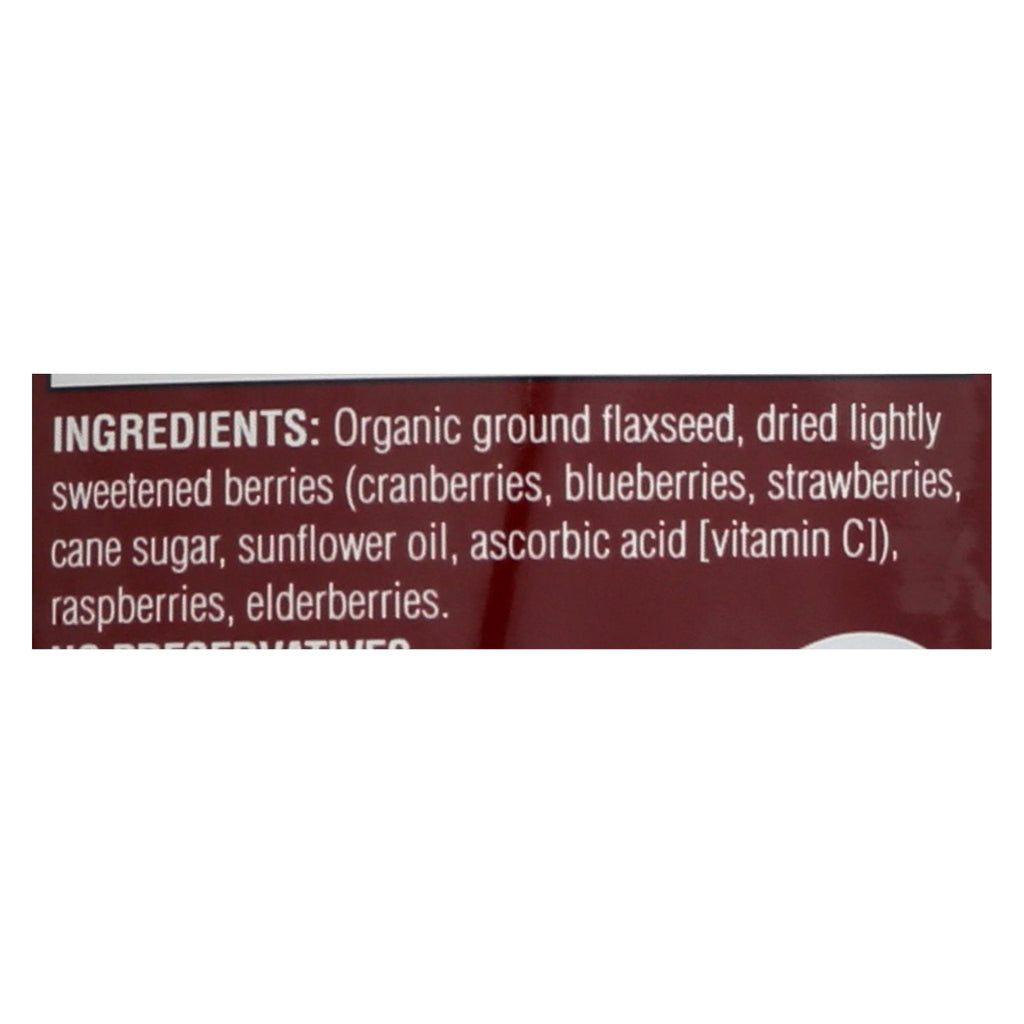 Spectrum Essentials Ground Flaxseed With Mixed Berries - 12 Oz. - Cozy Farm 