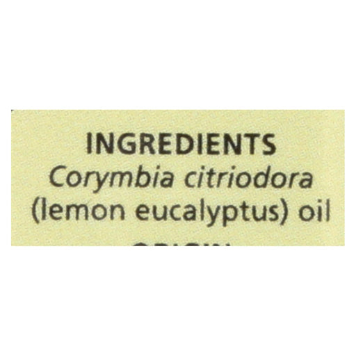 Aura Cacia 100% Pure Lemon Eucalyptus Essential Oil, 0.5 Fl Oz - Cozy Farm 