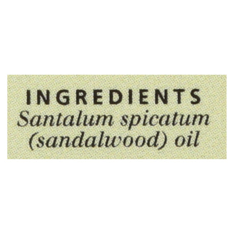 Aura Cacia Essential Oil Sandalwood (0.5 Oz.) - Cozy Farm 