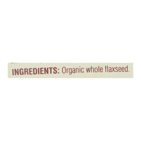Spectrum Essentials Organic Whole Flaxseed, 15 Oz. - Cozy Farm 