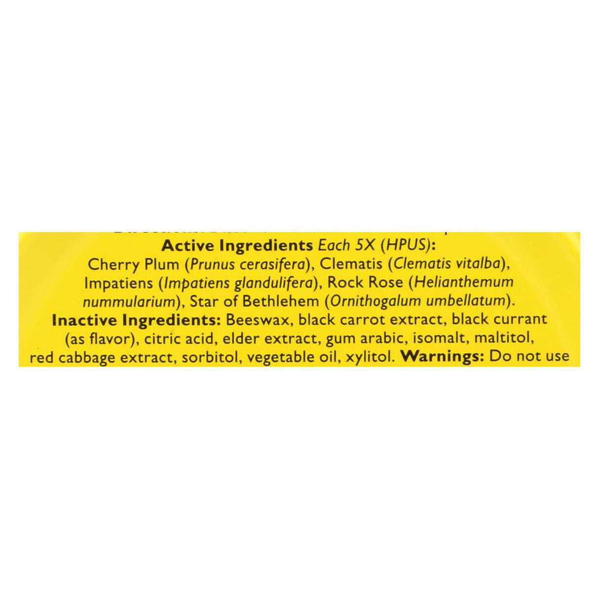 Bach Flower Remedies Rescue Pastilles Black Currant - Soothing Support for Emotional Well-Being (Pack of 12) - 1.7 Oz - Cozy Farm 