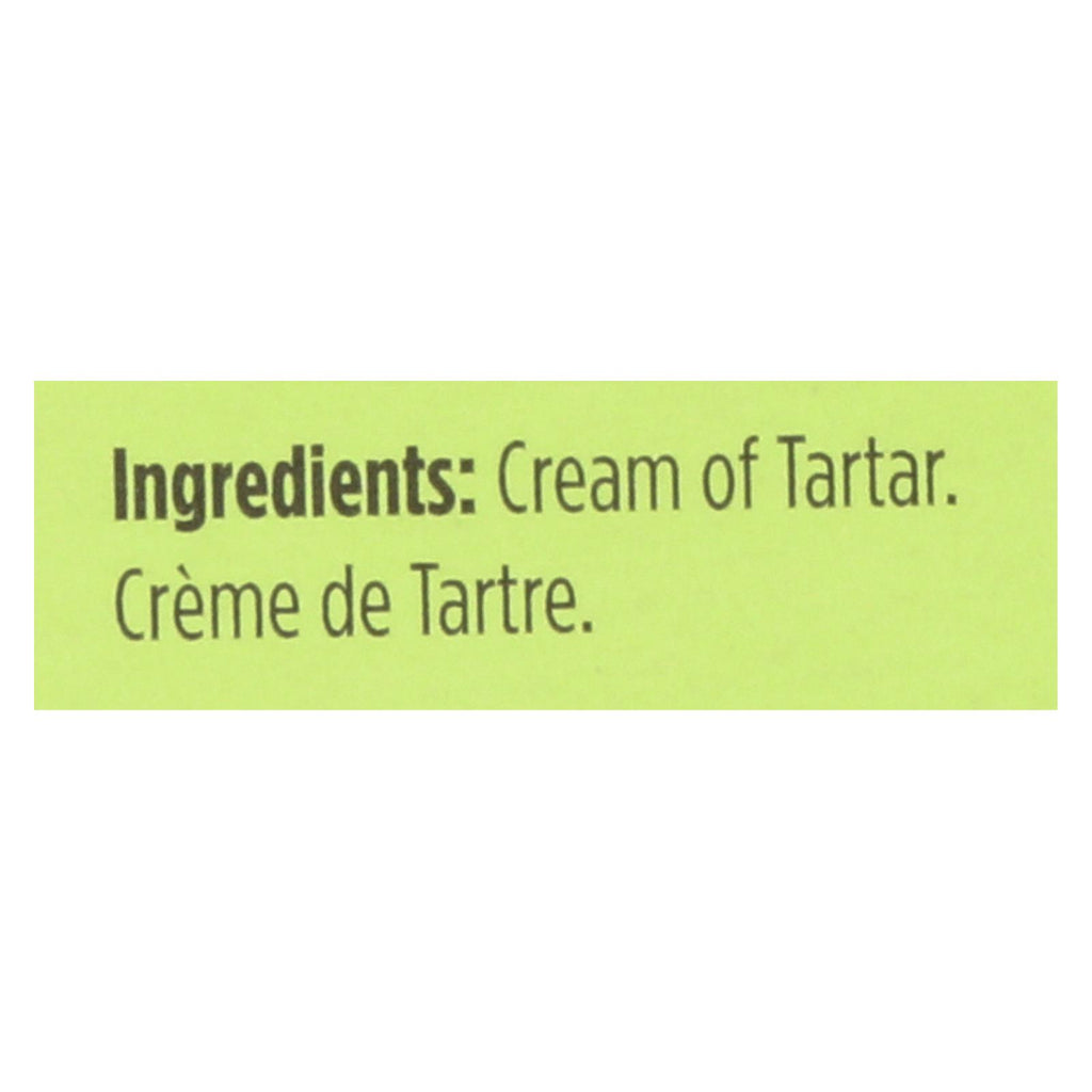 Spicely Organics Cream of Tartar (Pack of 6) - 0.5 Oz. - Cozy Farm 