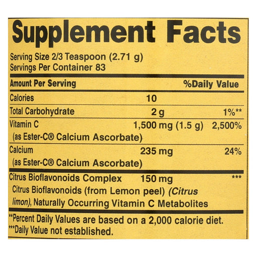 American Health Ester-C Powder: Immune Support with 8 Oz. of Premium Vitamin C - Cozy Farm 