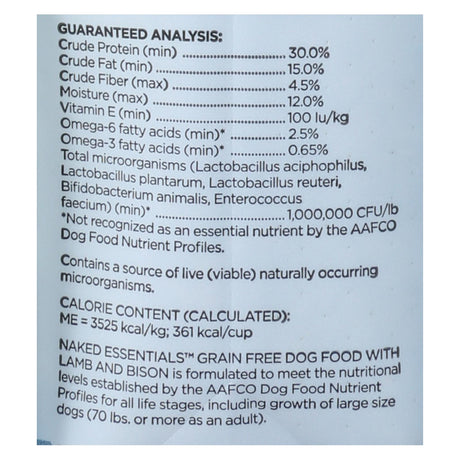 I and Love and You Dog Food, Lamb & Bison Flavor, (4 lb. Bag, Pack of 4) - Cozy Farm 
