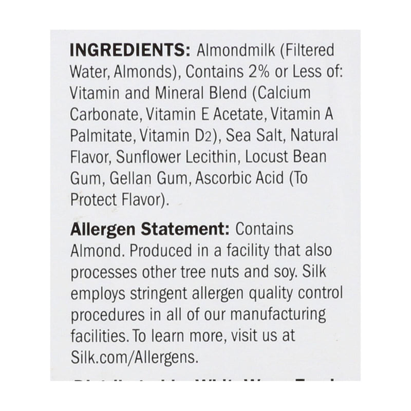 Silk Almond Milk Unsweetened Vanilla 6-Pack 32 Fl Oz. - Cozy Farm 