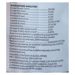 I and Love and You Chicken & Duck Flavor Dry Cat Food (4 - 3.4 Lb. Bags) - Cozy Farm 